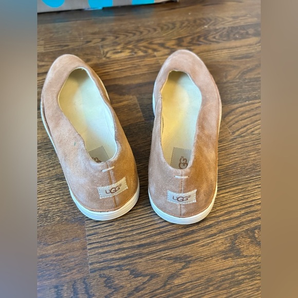 Like New UGGS Kammi Suede Slip-On Comfort Sneakers Flat - Picture 6 of 9
